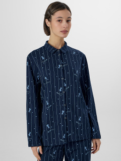 Блуза, брюки Mark Formelle 592462/25-37180ПП-0 лошади_на_синей_полоске - фото 1