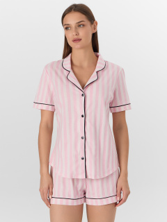 Рубашка, шорты Mark Formelle 592478-1/25-41894ПП-0 розовая_полоска_Minsk_1_сл_на_спинке - фото 1