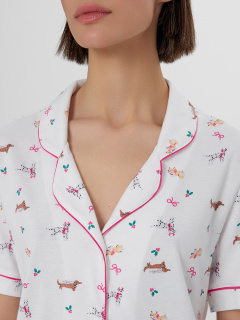 Брюки, жакет Mark Formelle 592523-1/25-35959ПП-0 собачки_на_белом - фото 3