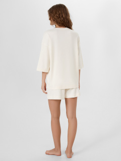 Футболка, шорты Mark Formelle 592526/24-27865ПП-2 молочный_печать_1_сл_на_пол - фото 3