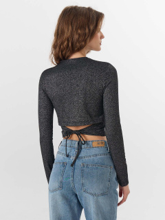 Джемпер Mark Formelle 122901/25-38289Ц-10 черный_с_люрексом_серебро - фото 2