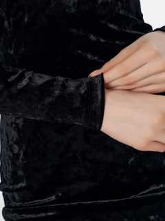 Платье Mark Formelle 154023/25-ОБР38293Ц-10 черный_015.1_Крашение_сетки - фото 2