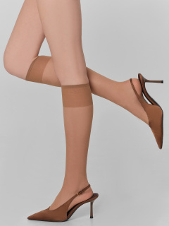 Гольфы Mark Formelle 264PA-3010/25264PA2 бронзовый_2_000Н_Крашение_полиамид.изделий_(носки) - фото 4