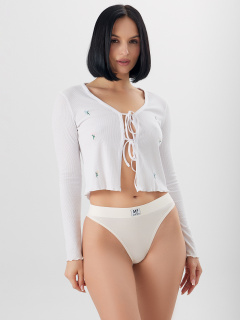 Трусы Mark Formelle 412543-3/25-50-37951Ц-5 молочный_морской_туман_макадамия_декор - фото 1