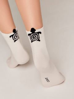 Носки CONTE CLASSIC молочный 17С-183СП - фото 3