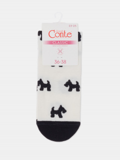 Носки CONTE CLASSIC молочный 7С-22СП - фото 1