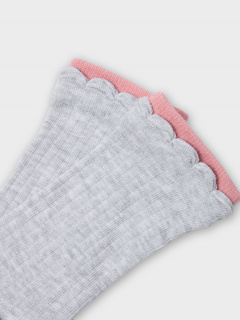 Носки Mark Formelle 430K-3166/B5-25430K св.сер.меланж_сухая_роза_рис.3166 - фото 4