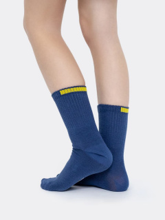 Носки Mark Formelle 444K-1937/B4-23444K-1 джинсовый_рис.1937 - фото 1