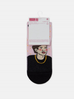 Носки CONTE CLASSIC светло-розовый 15С-15СП - фото 5