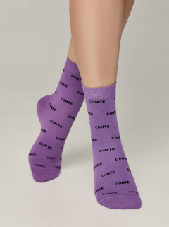Носки CONTE CLASSIC сиреневый 15С-15СП - фото 1