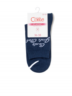 Носки CONTE CLASSIC темно-синий 7С-22СП - фото 1