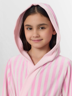 Халат Mark Formelle 557703-2/25-37685ПП-3 розовая_полоска - фото 3