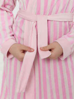 Халат Mark Formelle 557703-2/25-37686ПП-3 розовая_полоска - фото 5