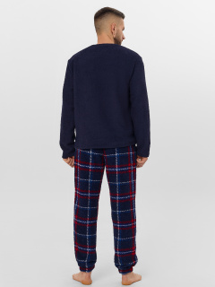 Брюки, джемпер Mark Formelle 591056/25-5111ПП-15 т.синий_красная_клетка_на_т.синем - фото 5