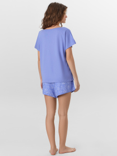 Футболка, шорты Mark Formelle 592544/25-35486ПП-14 аметист_цветы_на_аметистовом - фото 5