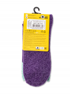 Носки CONTE ESLI HOME LINE 52-119 фиолетовый - фото 5