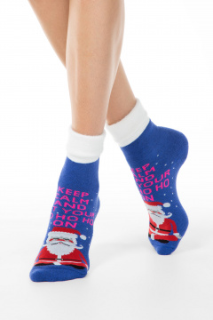 Носки CONTE ESLI HOME LINE синий 52-117 - фото 2