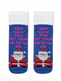 Носки CONTE ESLI HOME LINE синий 52-117 - фото 3