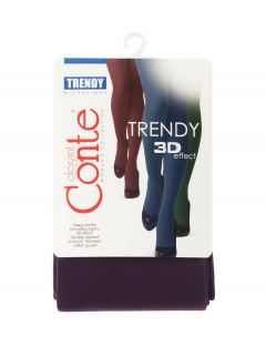 Колготки CONTE TRENDY 150 melanzana 8С-57СПТ - фото 2