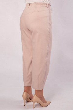 Брюки из хлопка с широкой резинкой и высокой посадкой Camelia 21118 2 - фото 3