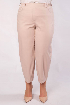 Брюки из хлопка с широкой резинкой и высокой посадкой Camelia 21118 2 - фото 2