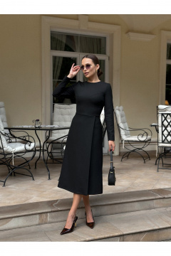 Платье KORTNI 16PL1 чёрный - фото 3