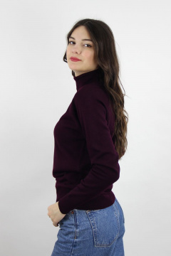 Свитер Полесье С3433-17 7С1582-Д43 158,164 темная_ежевика - фото 2