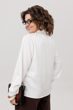 Рубашка Anelli 1663 перламутровая_жемчужина - фото 4