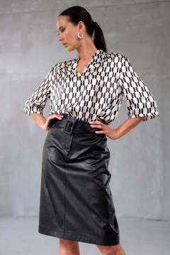 Юбка Erika С-129 черный - фото 1