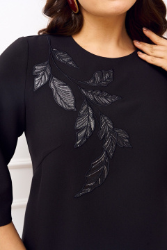 Платье IVA 1833 черный - фото 5