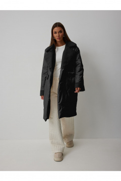 Пальто V&N Fashion 1065 черный - фото 5