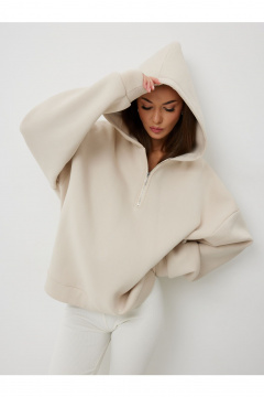 Худи V&N Fashion 1009 бежевый - фото 4