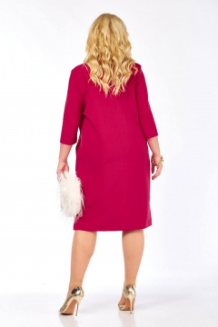 Платье СиБон 0380 малина - фото 4