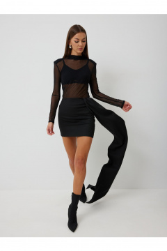 Юбка V&N Fashion 1018 черный - фото 4