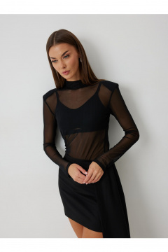 Водолазка, юбка V&N Fashion 1019 черный - фото 4