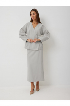 Юбка V&N Fashion 1049 серый - фото 1