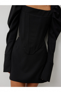 Юбка V&N Fashion 1084 черный - фото 3