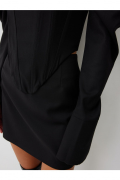 Джемпер, юбка V&N Fashion 1085 черный - фото 4