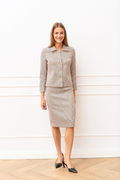 Жакет, юбка MARIKA 451 многоцветный - фото 2