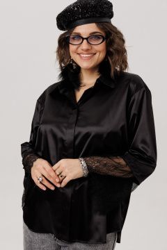 Рубашка Anelli 1801 угольный_шелк - фото 1