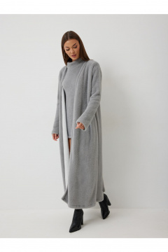 Кардиган, платье V&N Fashion 1008 серый - фото 2