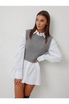 Жилет, рубашка V&N Fashion 1030 - фото 3