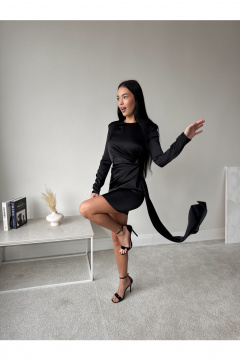 Платье THE.WOMAN 0387 черный - фото 1