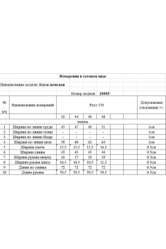 Блуза KOKOdea 20005 белый - фото 3
