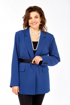 Жакет Ольга Стиль С-986 синий - фото 1