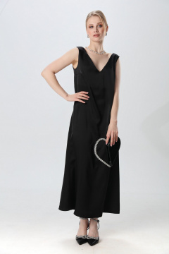 Платье NikVa 1014-2 чёрный - фото 1