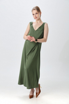 Платье NikVa 1014-6 зелень - фото 2