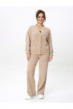 Брюки, жакет Пинск-Стиль 258 капучино - фото 1