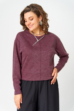 Джемпер Bliss 4234 бордовый - фото 4