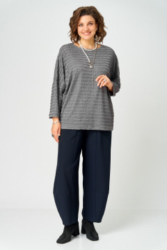 Джемпер Bliss 9401 графит - фото 3